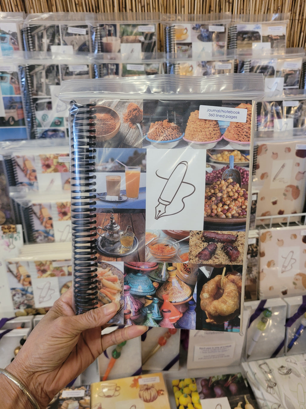 Moroccan Delights Grande Lined Journal / Notebook