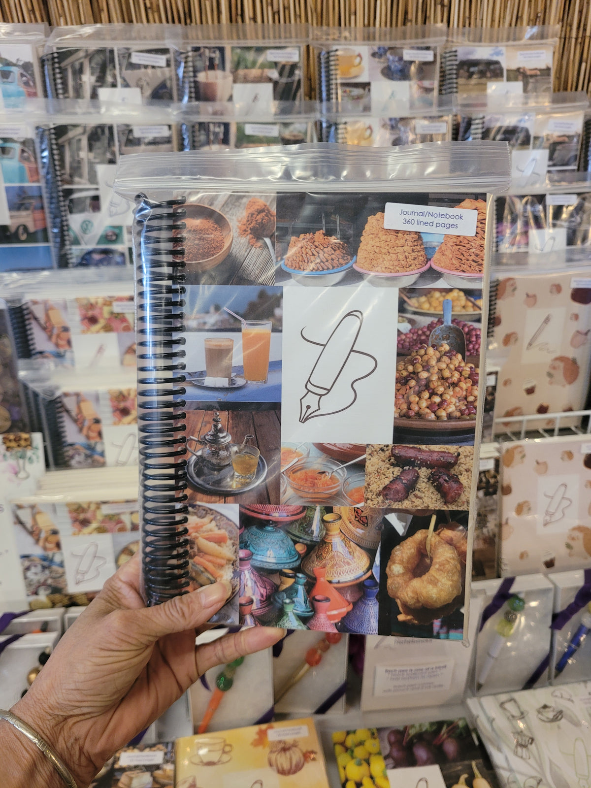 Moroccan Delights Grande Lined Journal / Notebook