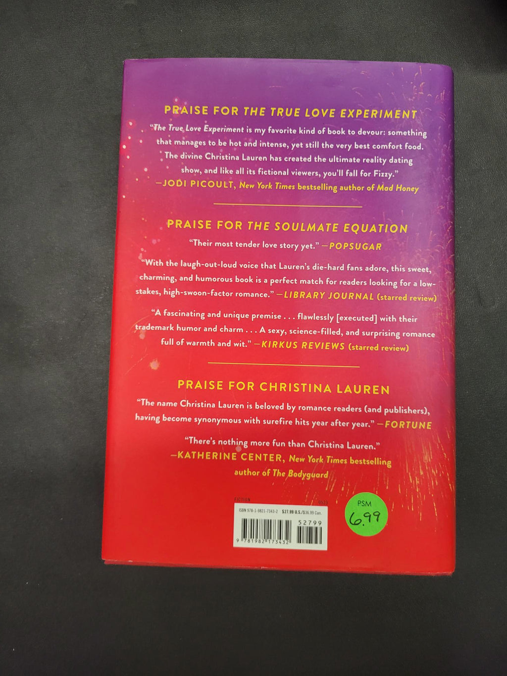 The True Love Experiment * Christina Lauren * DNA Duo #2