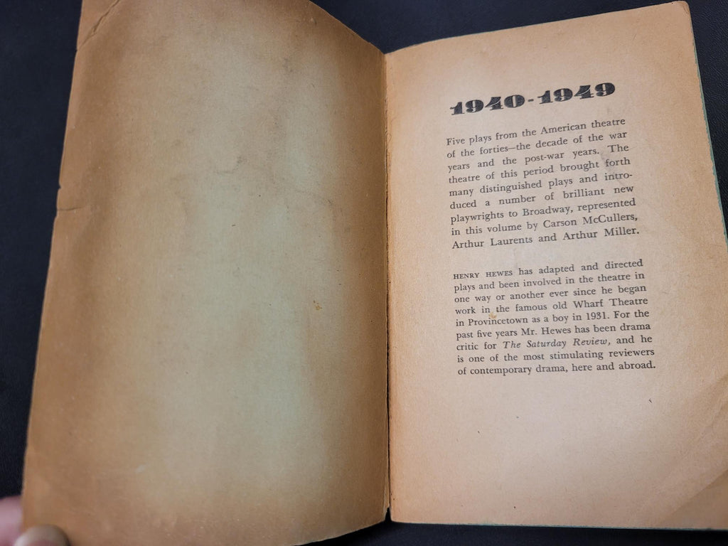 Famous American Plays of the 1940s * Henry Hewes (Editor)