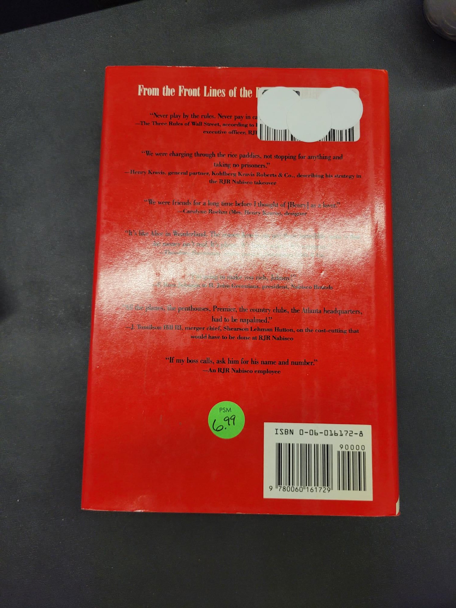 Barbarians at the Gate * Bryan Burrough, John Helyar
