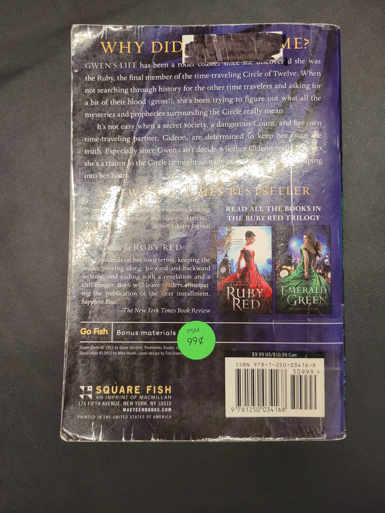 Sapphire Blue * Kerstin Gier, Anthea Bell  (Translator)* Ruby Red Trilogy * Edelstein-Trilogie #2