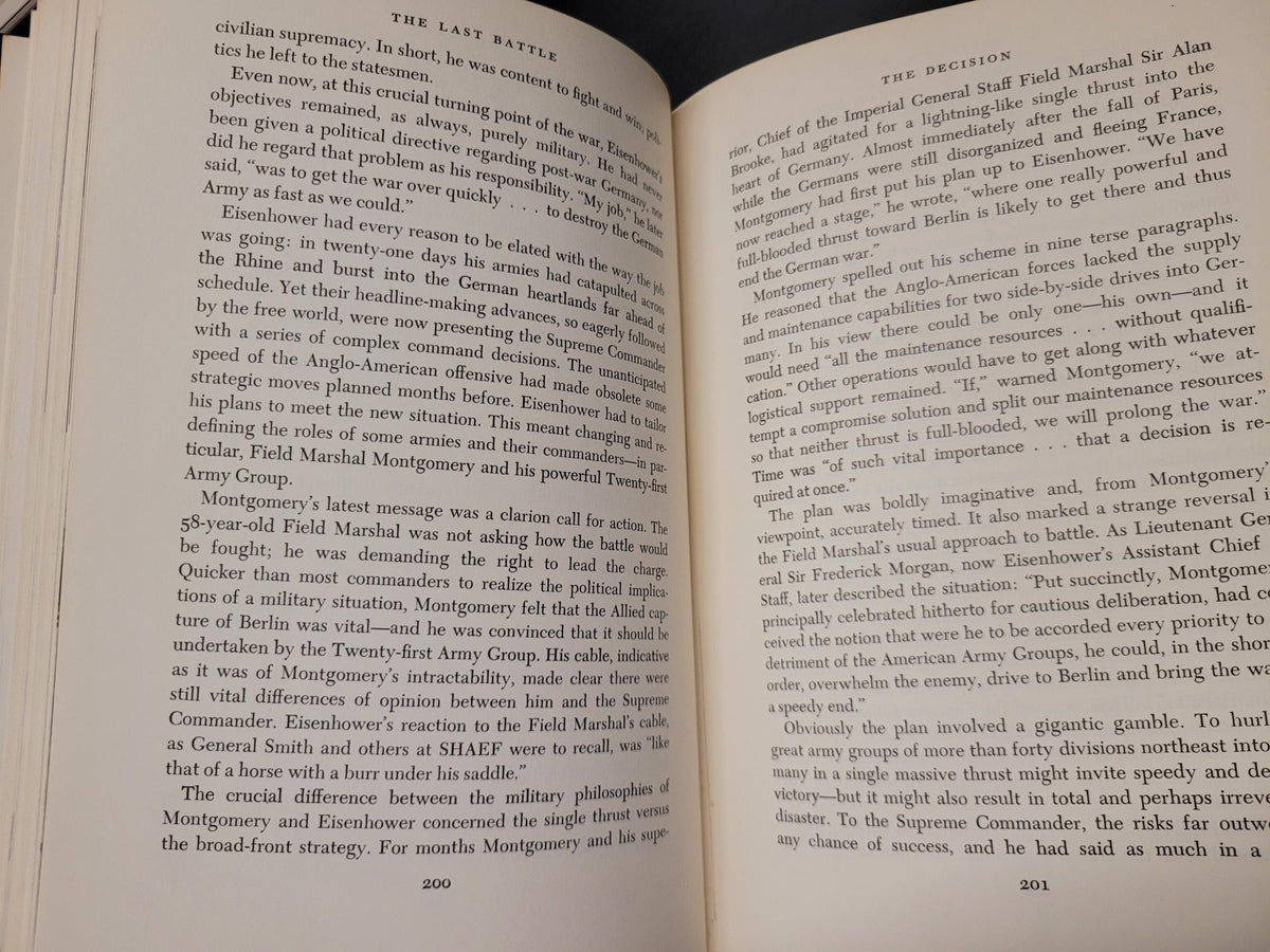 The Last Battle * Cornelius Ryan * World War II Trilogy #3