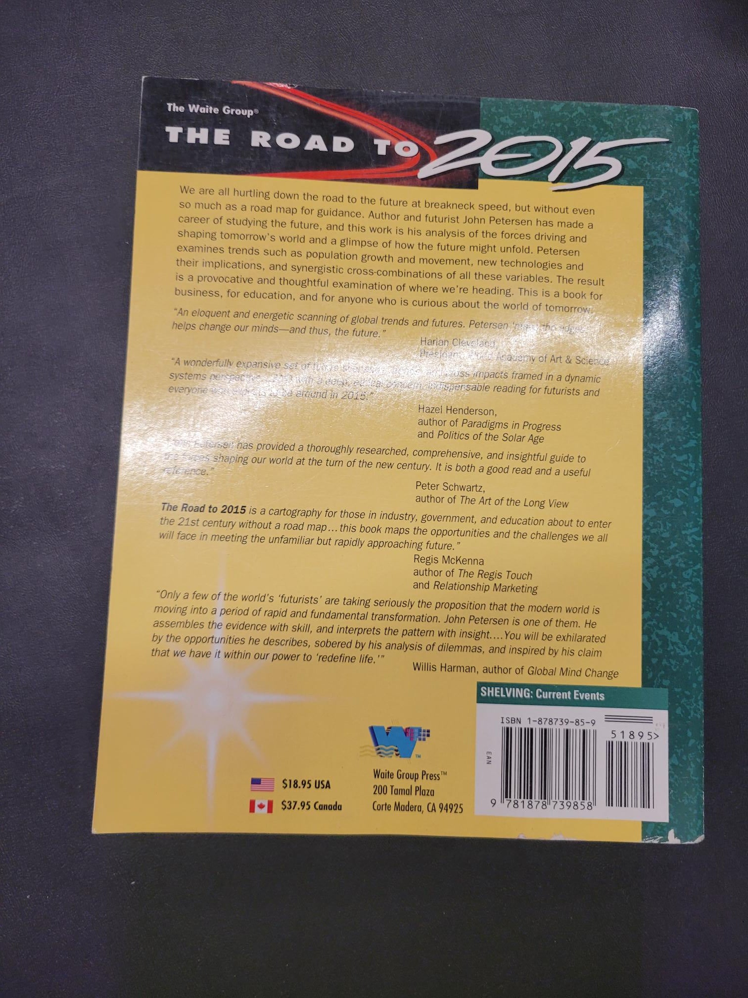 The Road to 2015 * John L. Petersen * Profiles of the Future