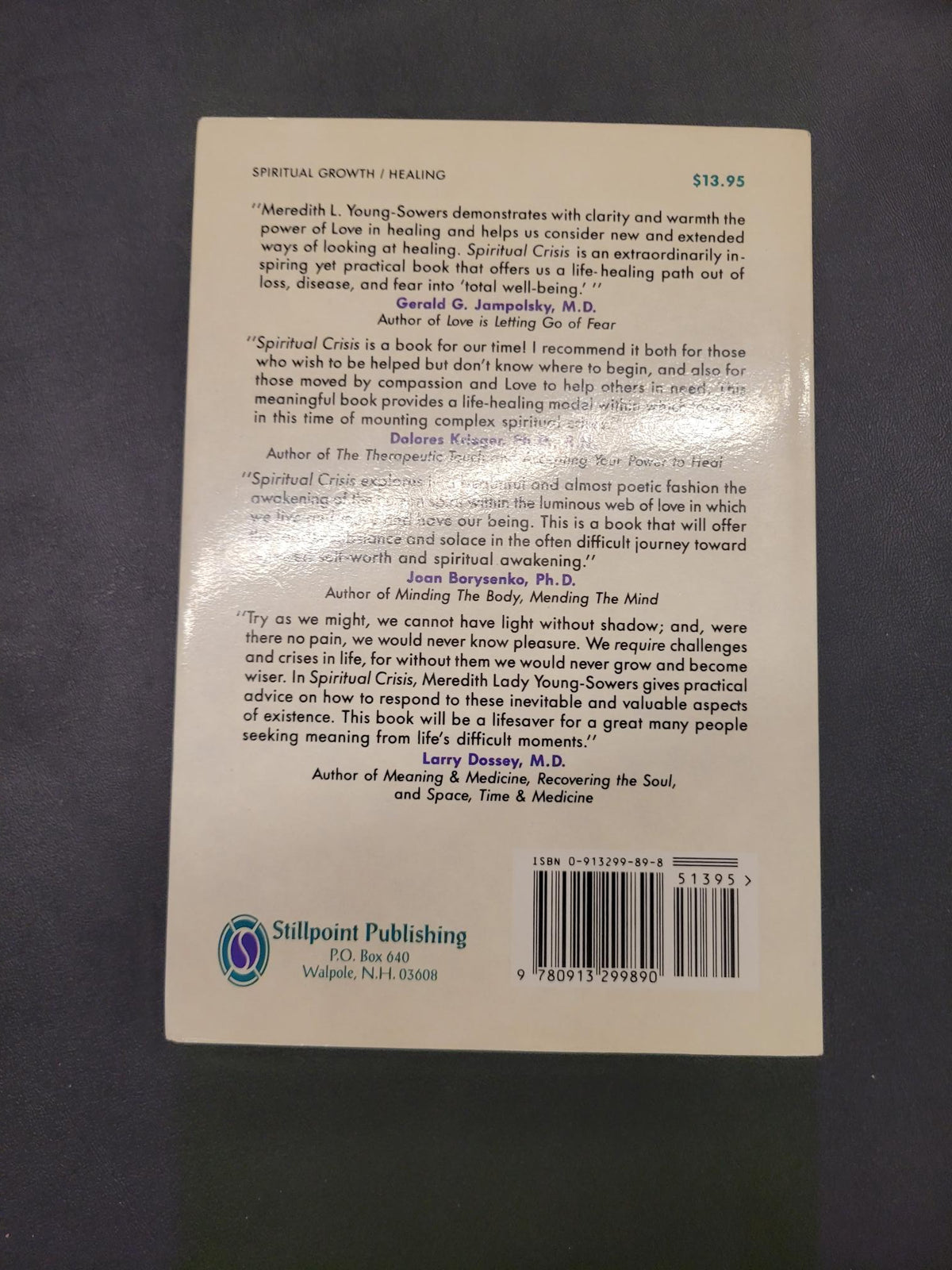 Spiritual Crisis * Meredith L. Young-Sowers
