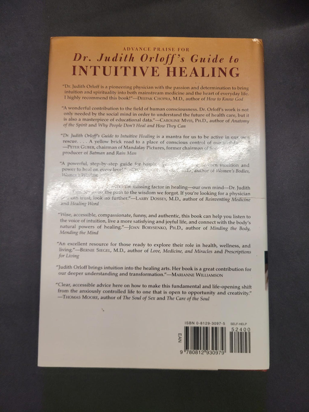 Dr. Judith Orloff's Guide to Intuitive Healing * Judith Orloff