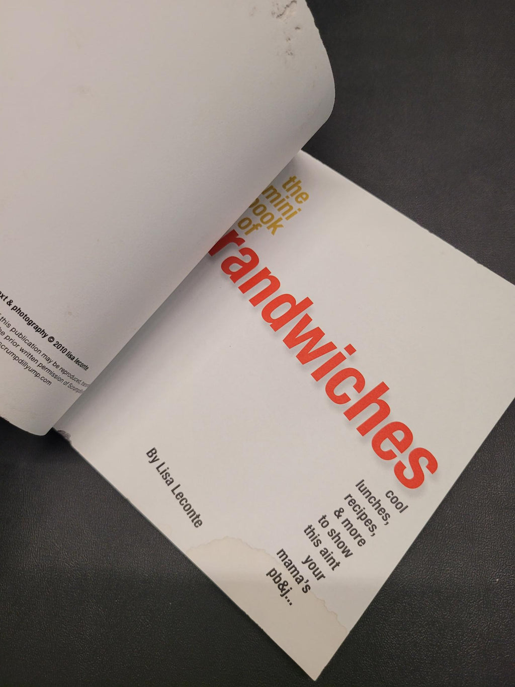 The Mini Book of Grandwiches * Lisa LeConte