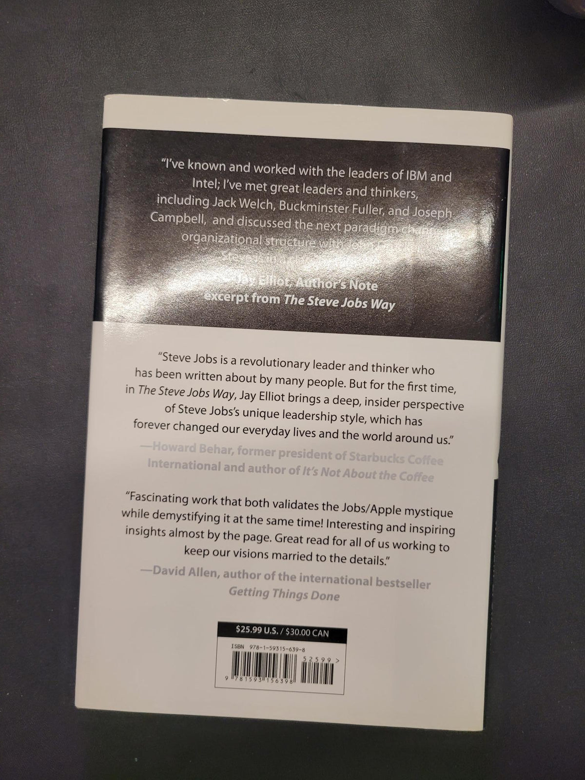 The Steve Jobs Way * Jay Elliot, William L. Simon