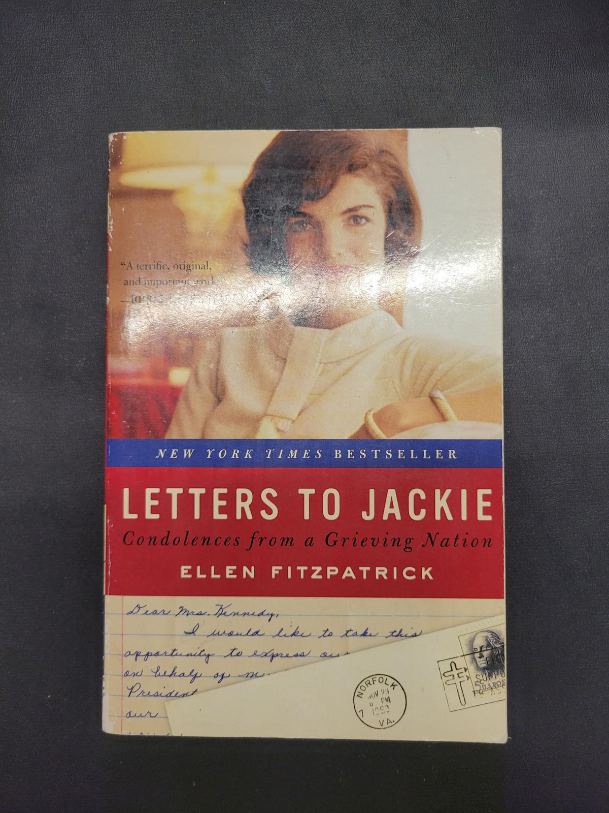 Letters to Jackie * Ellen Fitzpatrick