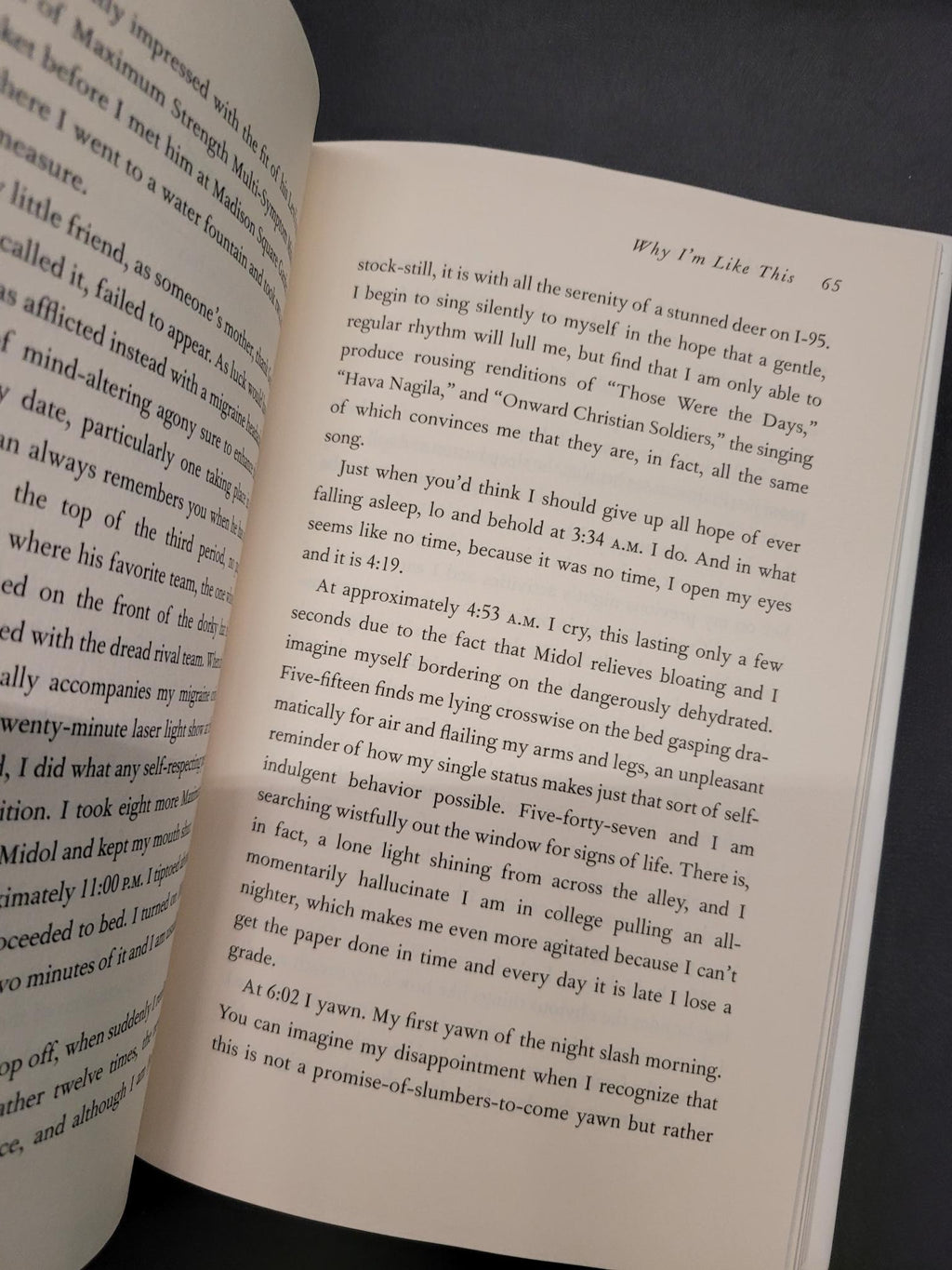 Why I'm Like This * Cynthia Kaplan