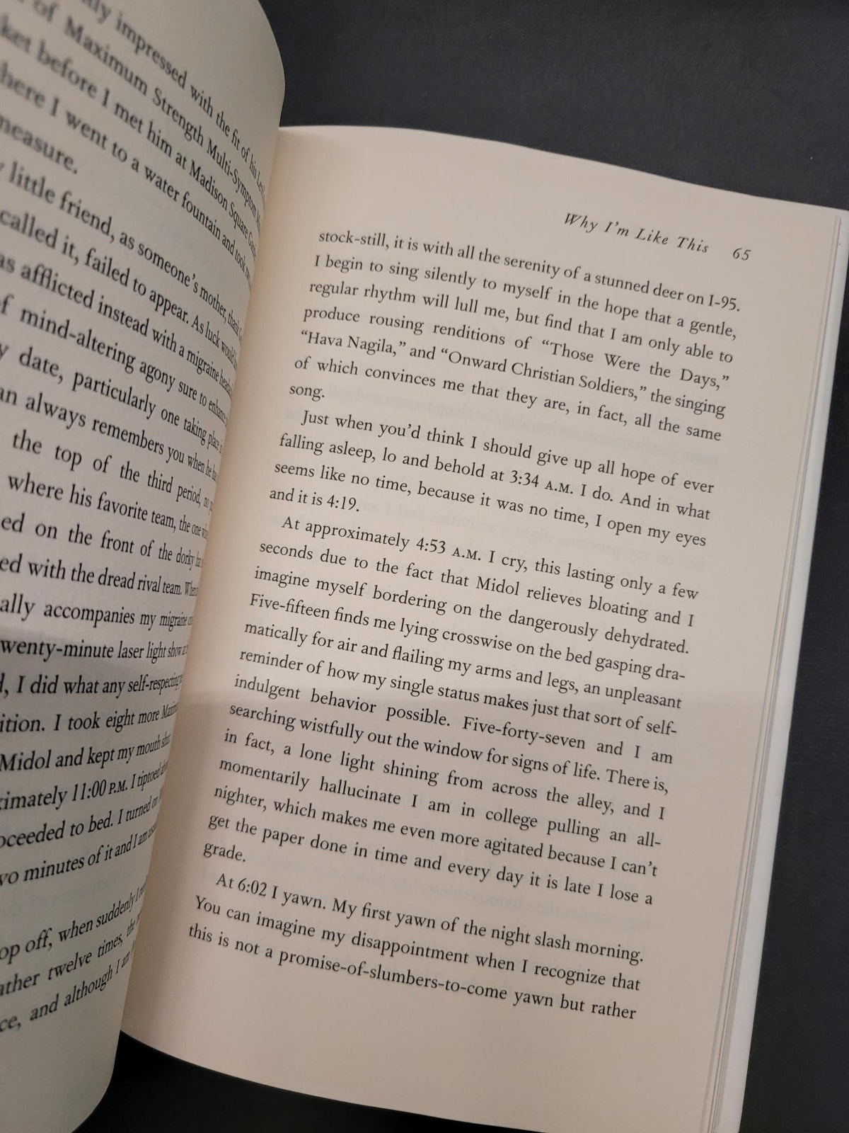 Why I'm Like This * Cynthia Kaplan
