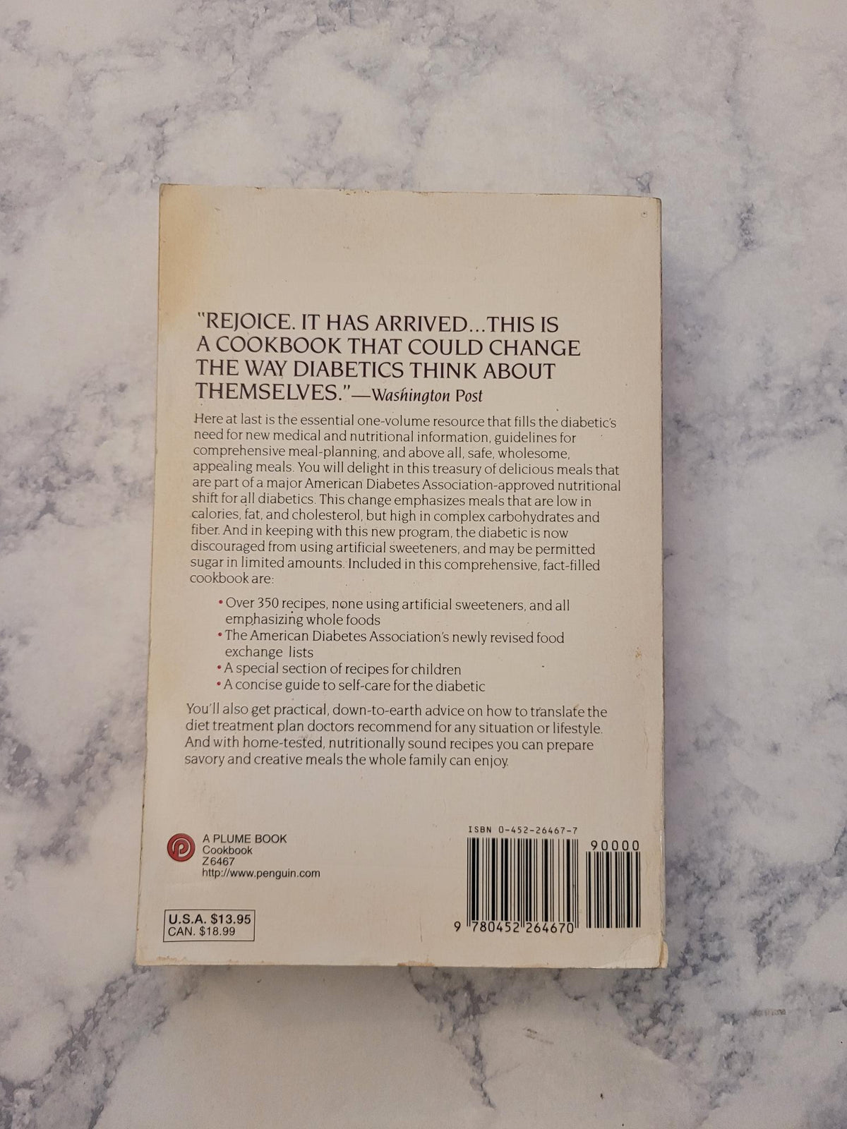 The All-in-One Diabetic Cookbook * P.J. Palumbo, Joyce Daly Margie