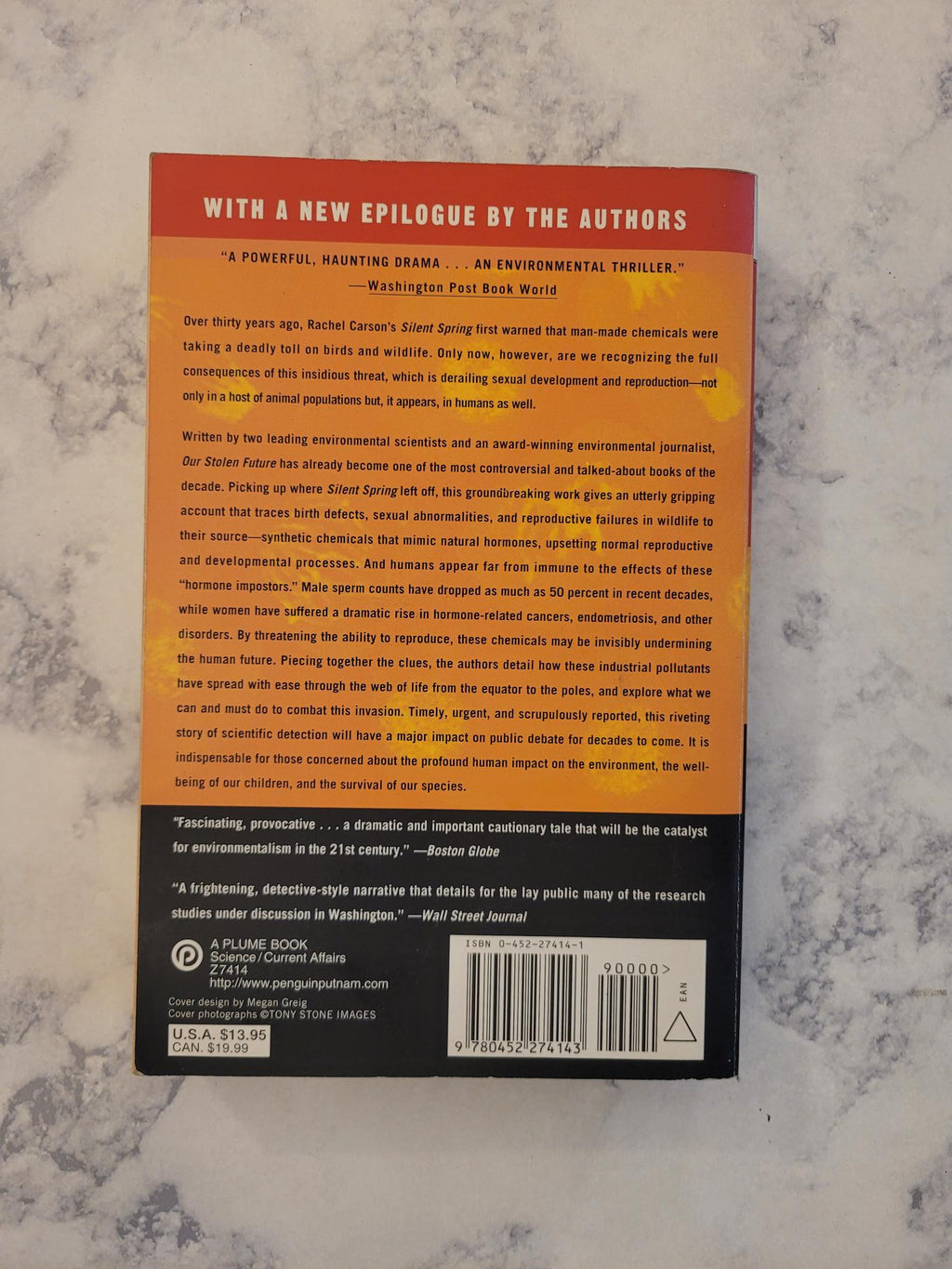 Our Stolen Future * Theo Colborn, Dianne Dumanoski, John Peterson Myers