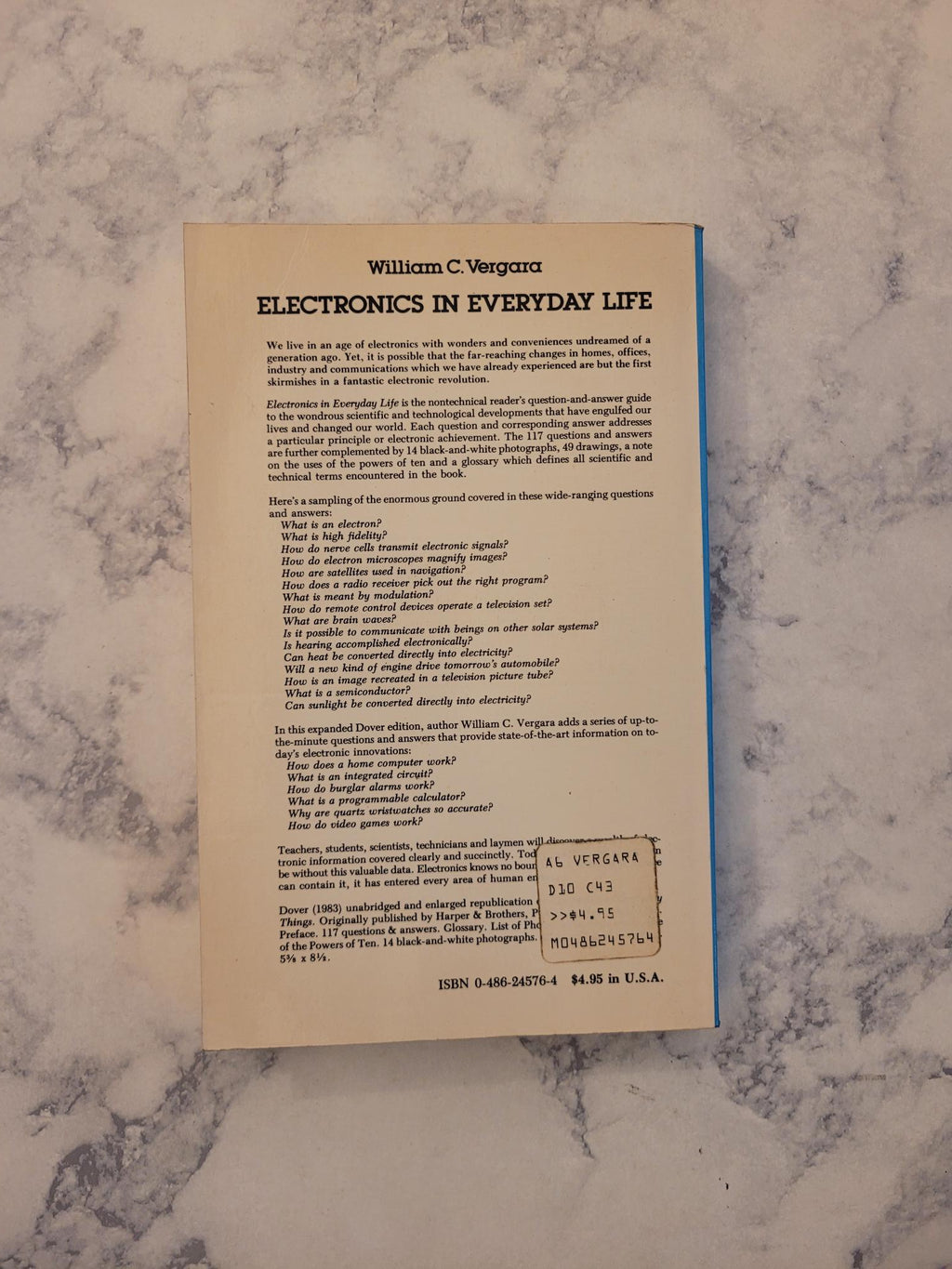 Electronics in Everyday Life * William C. Vergara