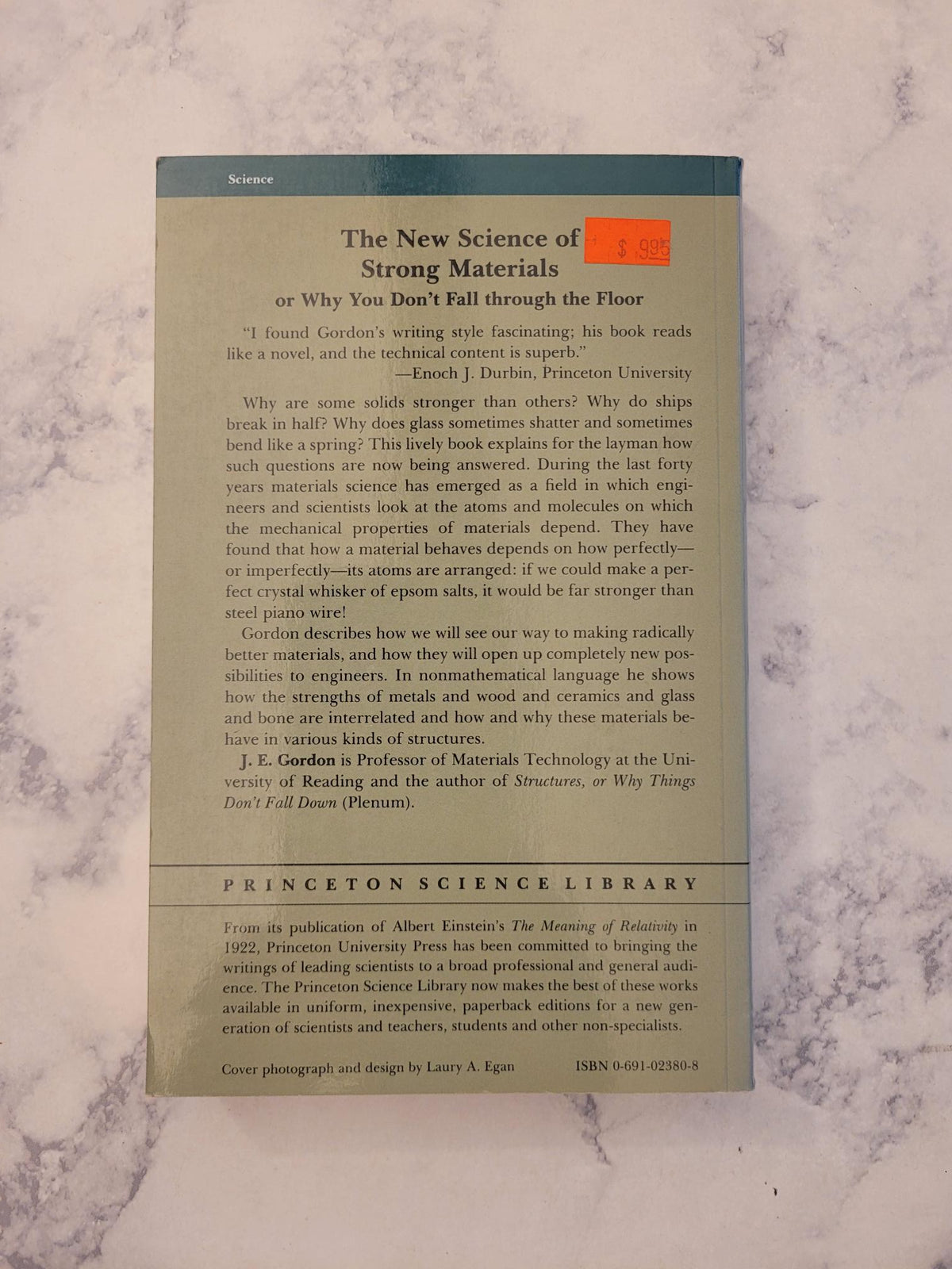The New Science of Strong Materials * J.E. Gordon