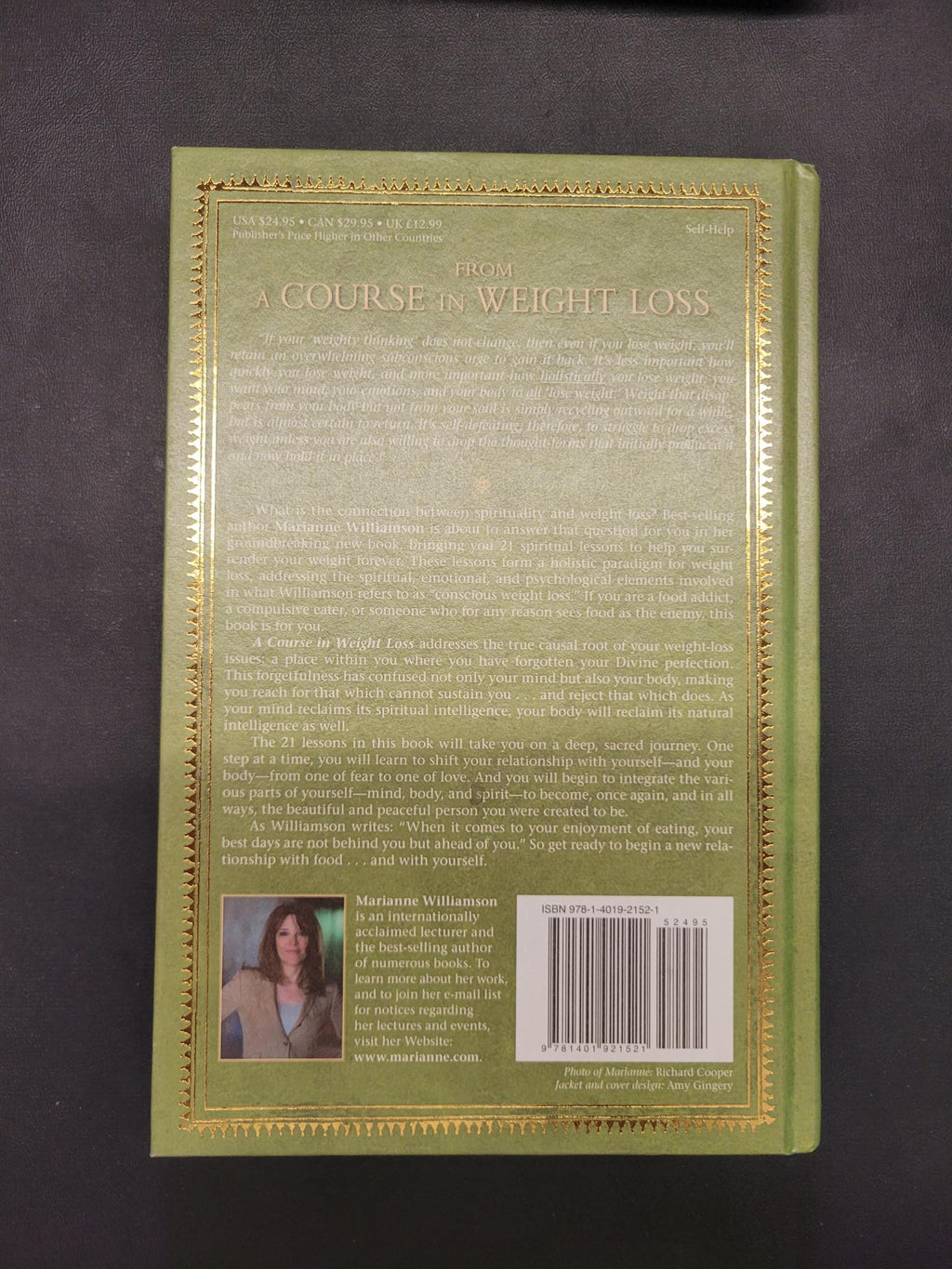 A Course in Weight Loss * Marianne Williamson