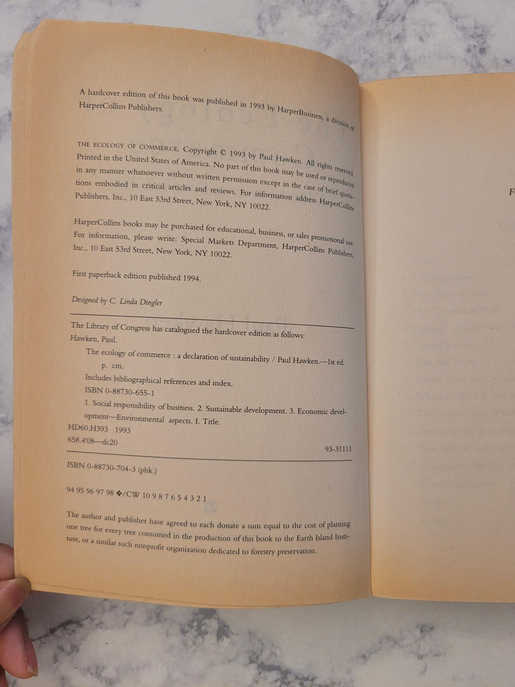 The Ecology of Commerce * Paul Hawken