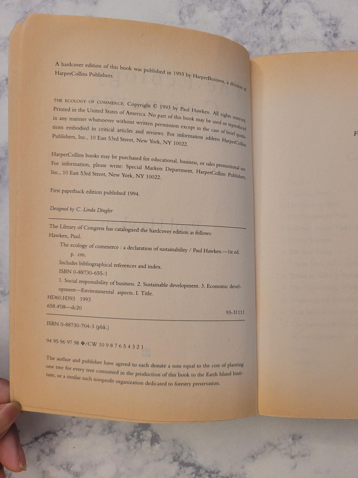The Ecology of Commerce * Paul Hawken