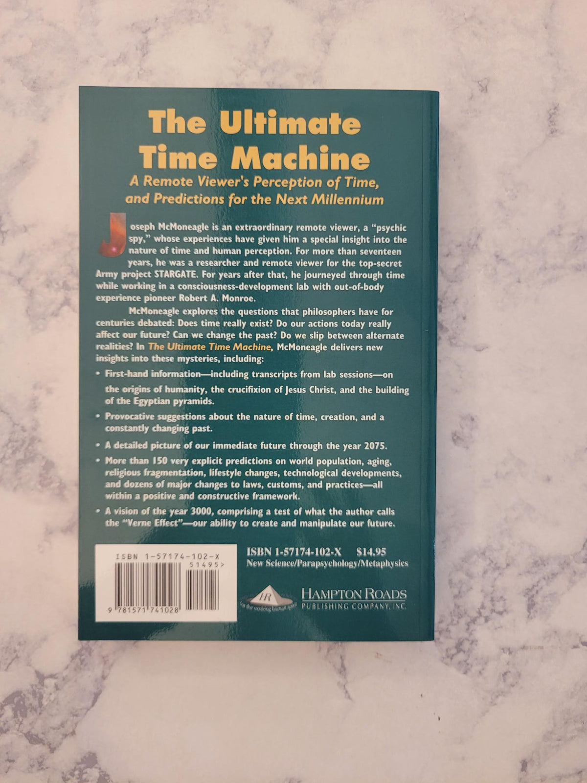 The Ultimate Time Machine * Joseph McMoneagle
