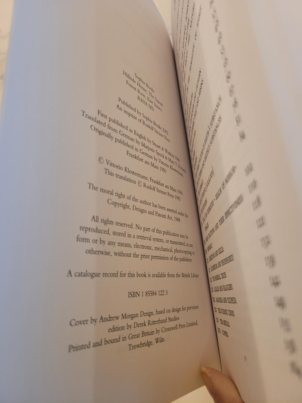 The Nature of Substance * Rudolf Hauschka, Marjorie Spock (Translator), Mary Richards (Translator)