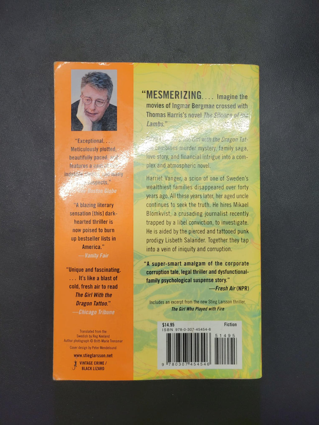 The Girl With the Dragon Tattoo * Stieg Larsson, Reg Keeland (Translator) * Millennium #1
