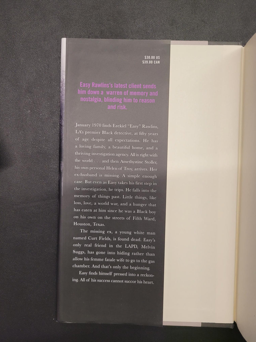 Farewell, Amethystine * Walter Mosley * Easy Rawlins #16
