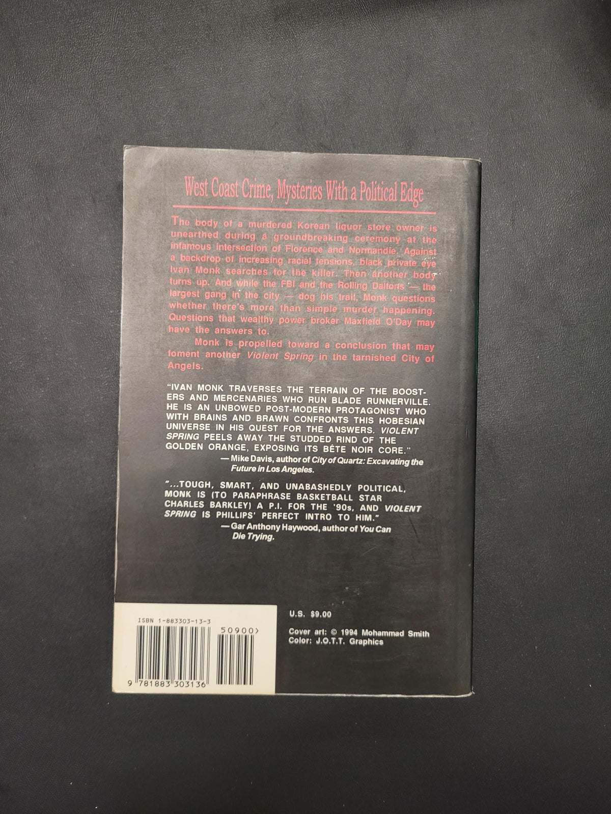 Violent Spring * Gary Phillips * Ivan Monk #1