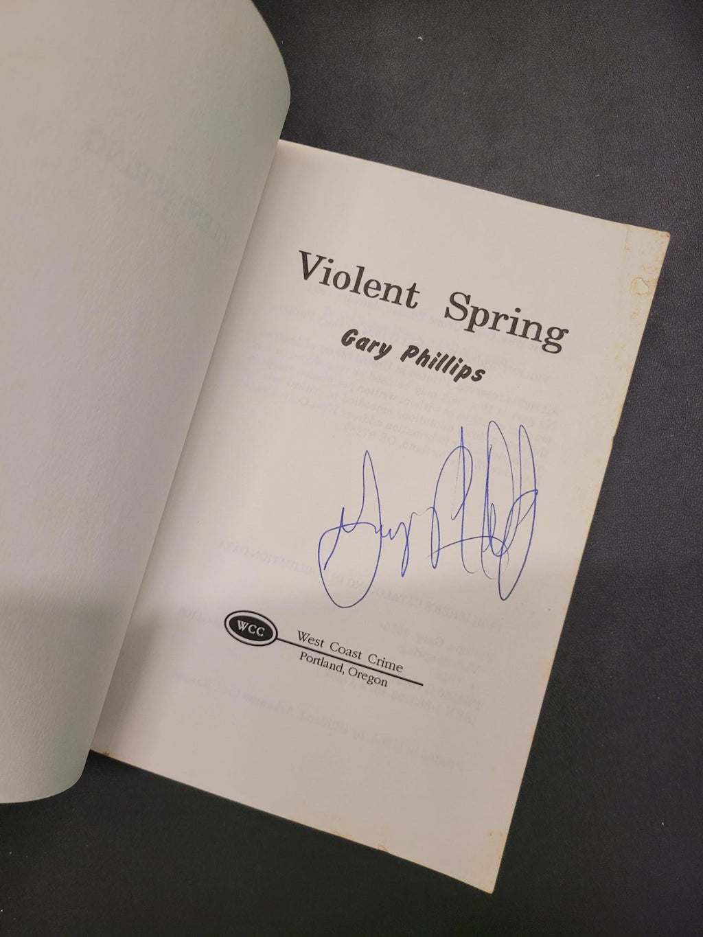 Violent Spring * Gary Phillips * Ivan Monk #1