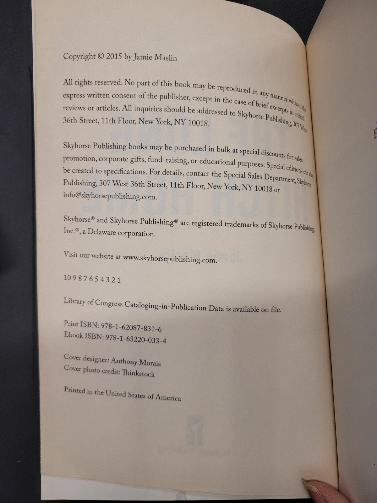 The Long Hitch Home * Jamie Maslin