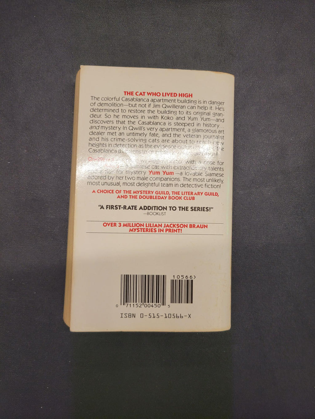The Cat Who Lived High * Lilian Jackson Braun * The Cat Who... #11