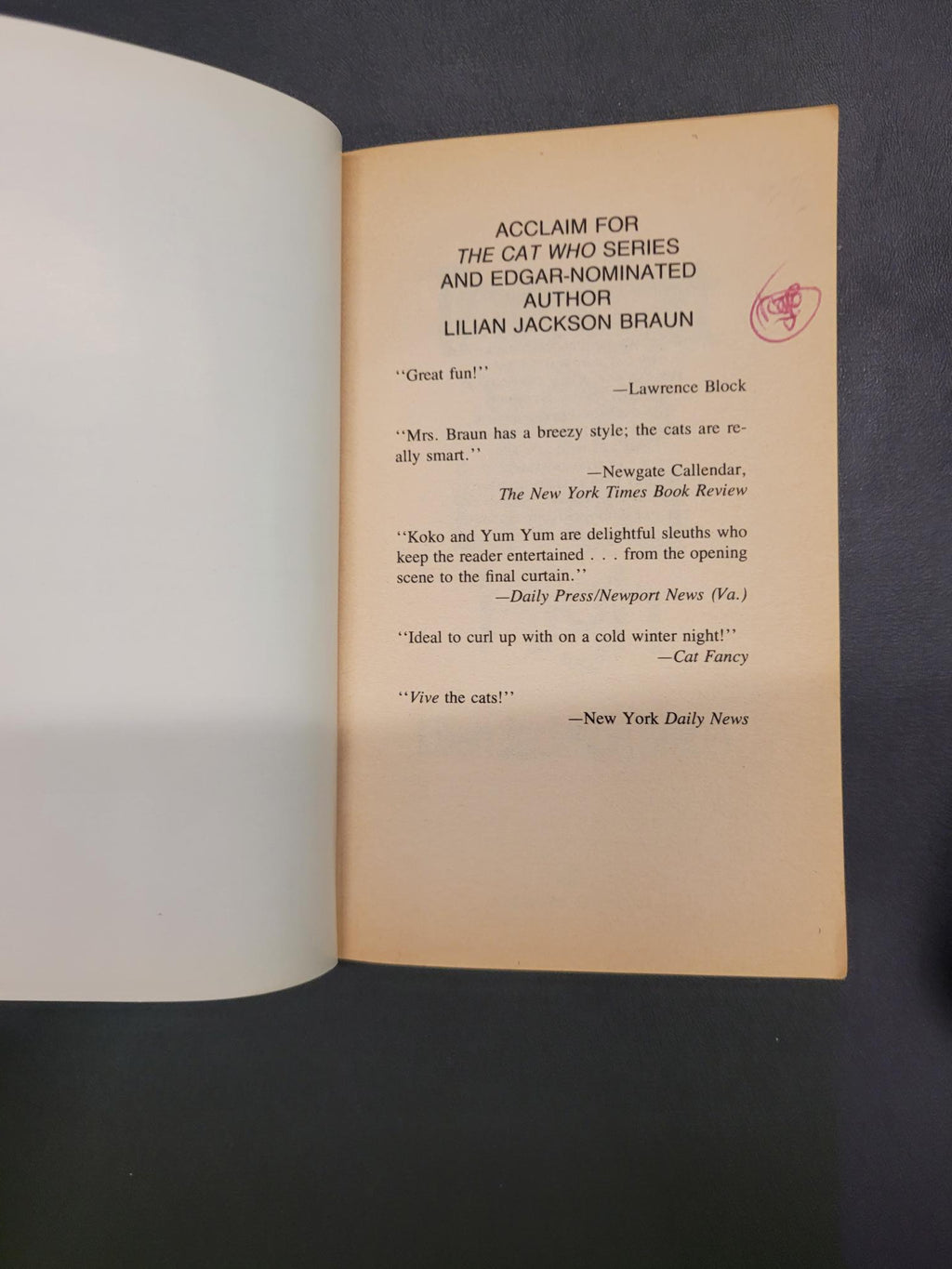 The Cat Who Lived High * Lilian Jackson Braun * The Cat Who... #11