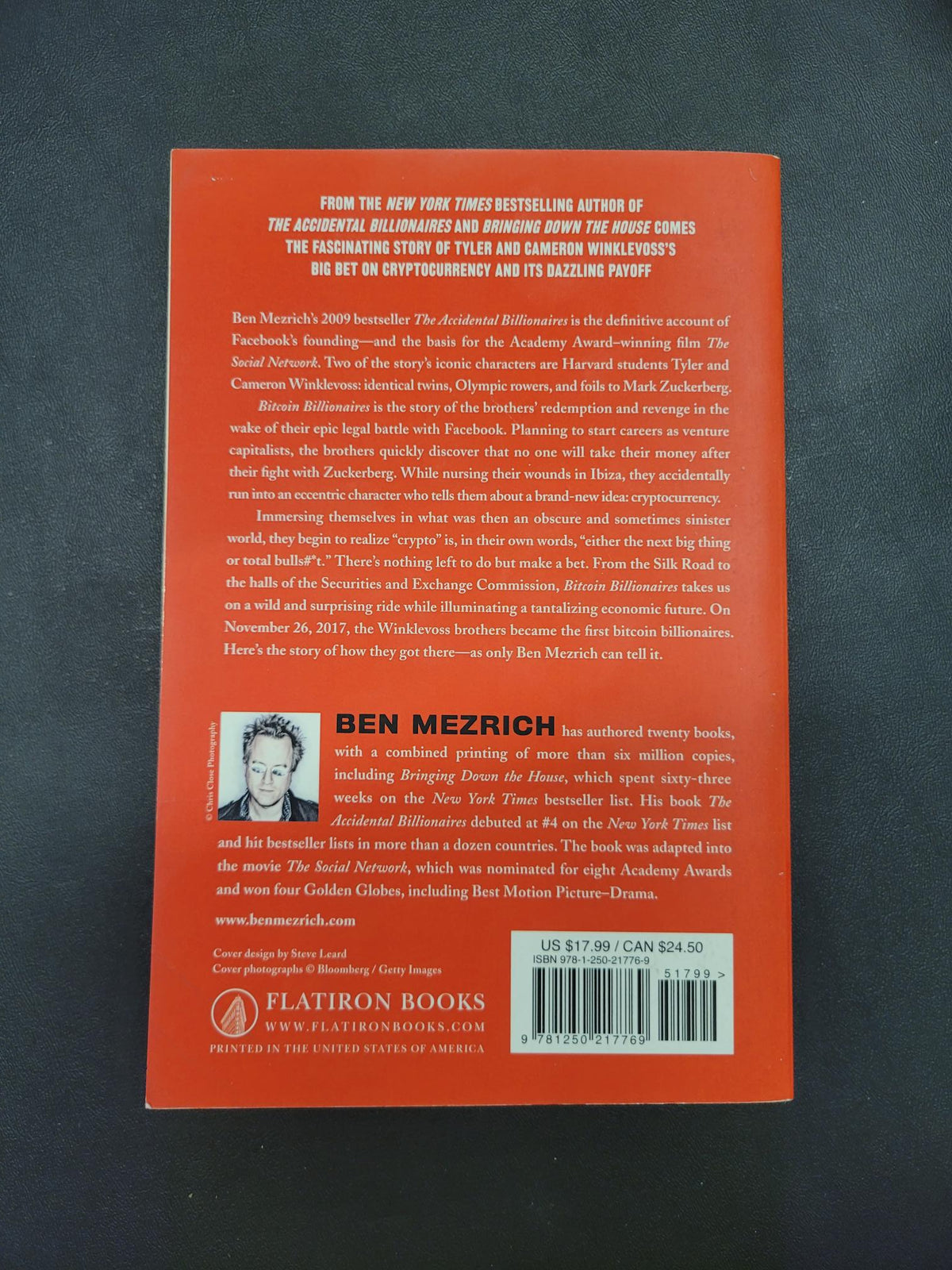 Bitcoin Billionaires * Ben Mezrich