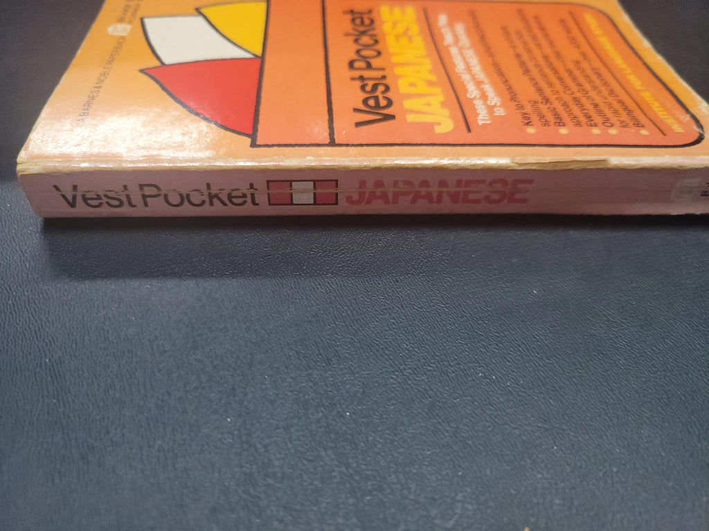 Vest Pocket Japanese * Institute for Language Study