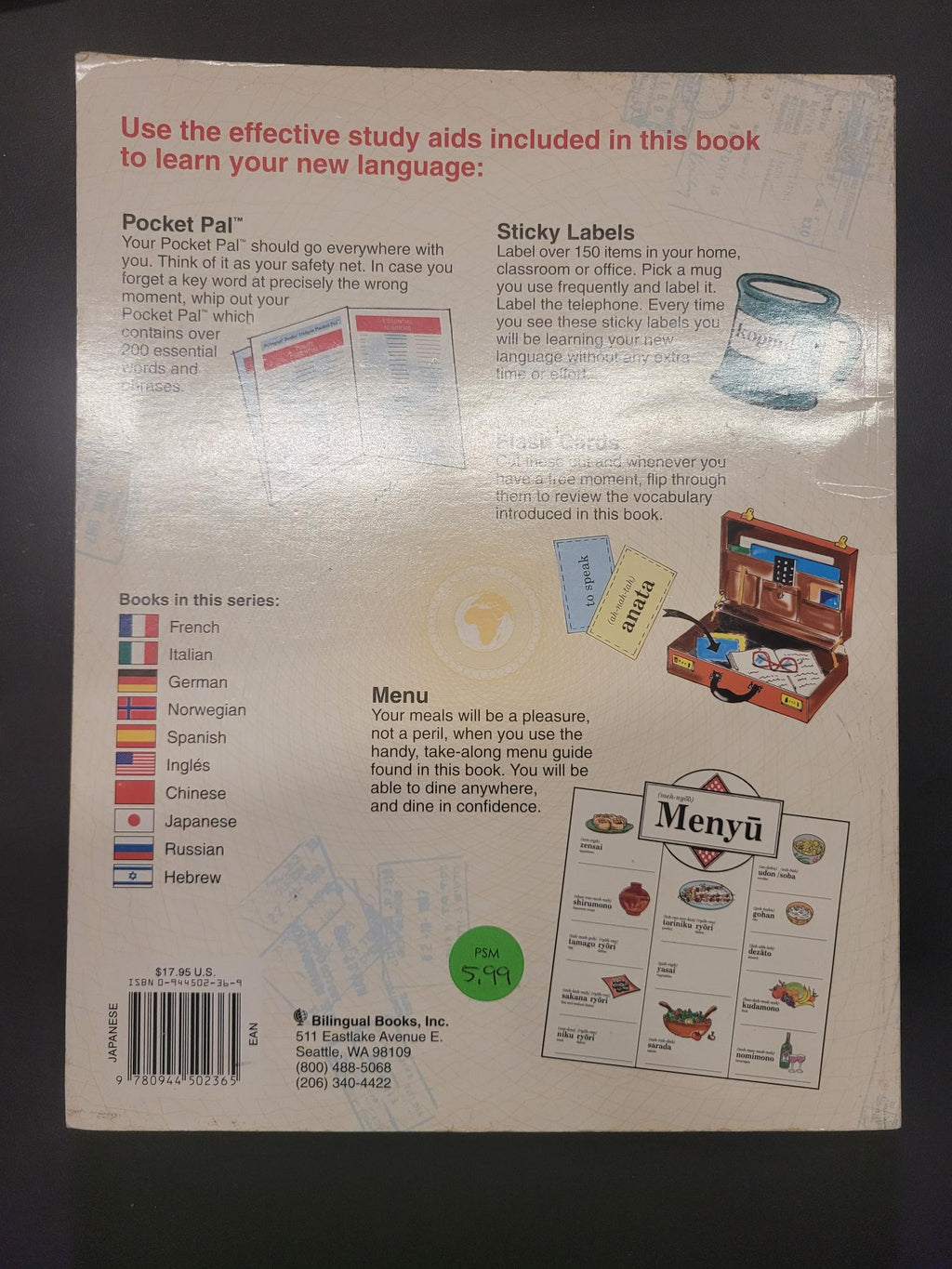 Japanese in 10 Minutes a Day * Kristine K. Kershul