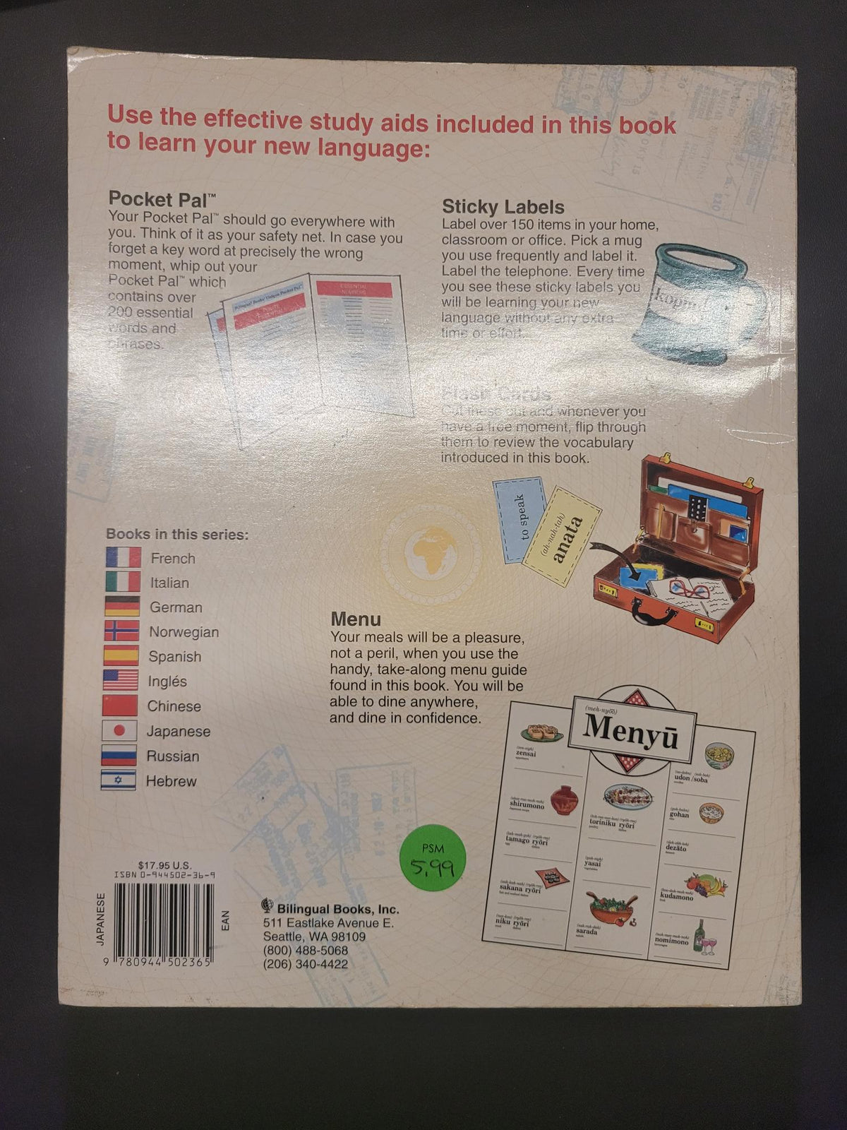 Japanese in 10 Minutes a Day * Kristine K. Kershul