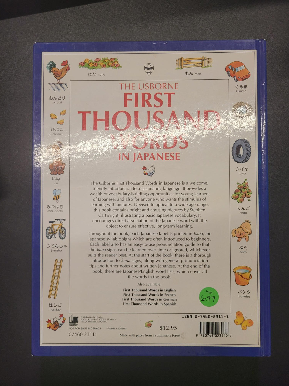 The Usborne First Thousand Words in Japanese * Heather Amery, Stephen Cartwright (Illustrator)