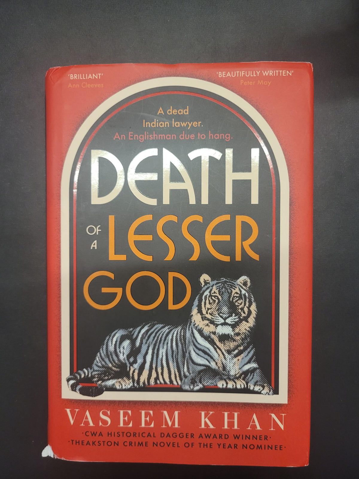Death of a Lesser God * Vaseem Khan * Malabar House #3