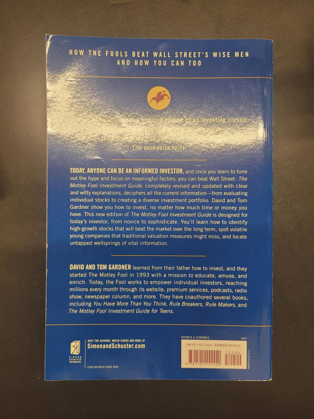 The Motley Fool Investment Guide, 3rd Ed * David Gardner, Tom Gardner