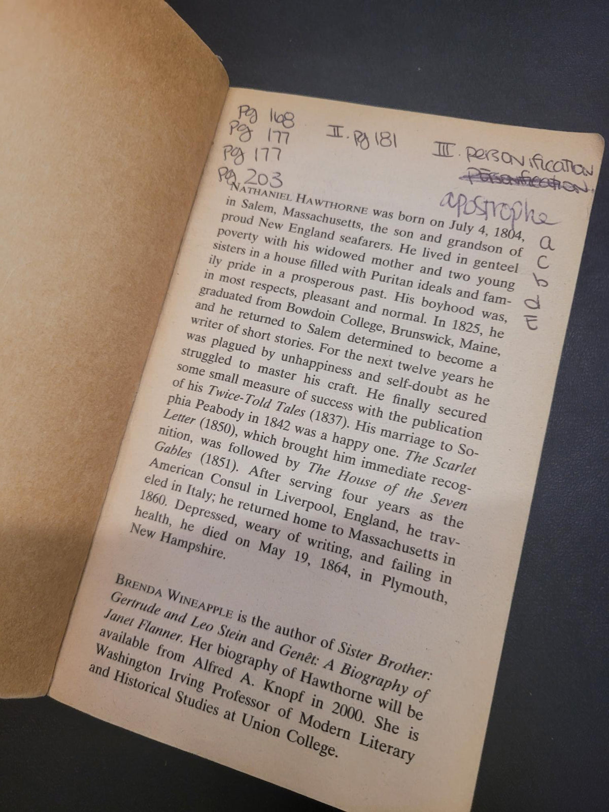 The Scarlet Letter * Nathaniel Hawthorne, Brenda Wineapple (Introduction)