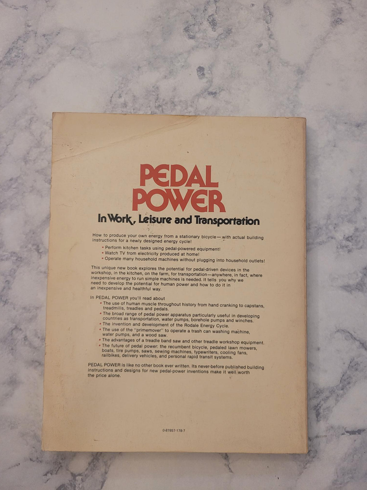 Pedal Power * James C. McCullagh