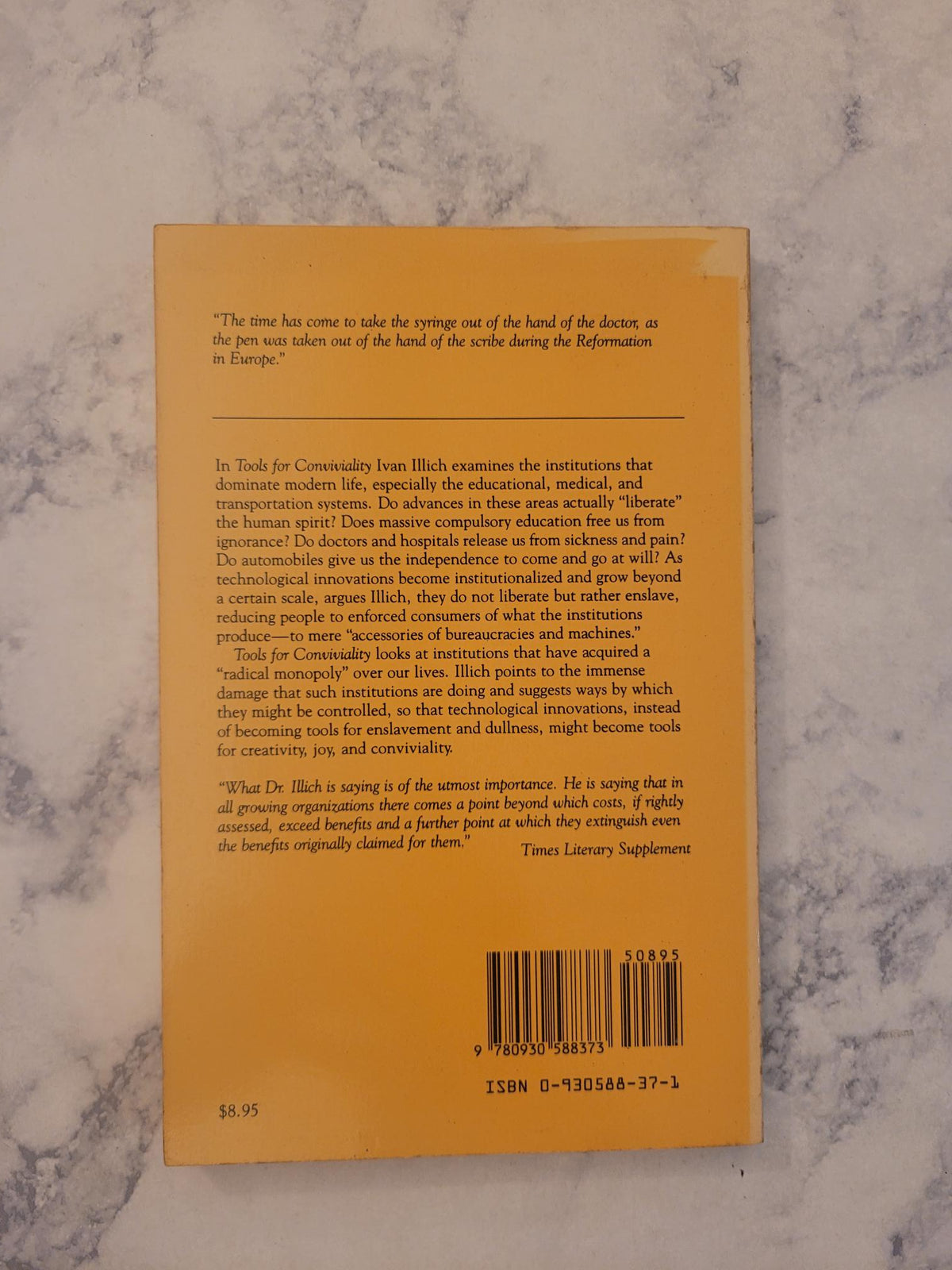 Tools for Conviviality * Ivan Illich