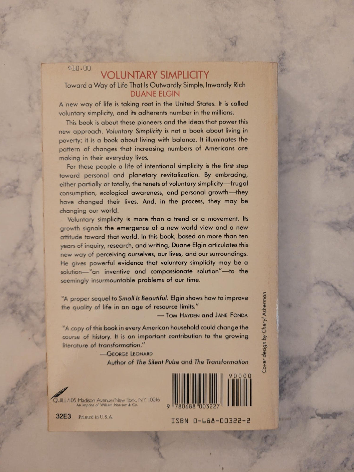 Voluntary Simplicity * Duane Elgin