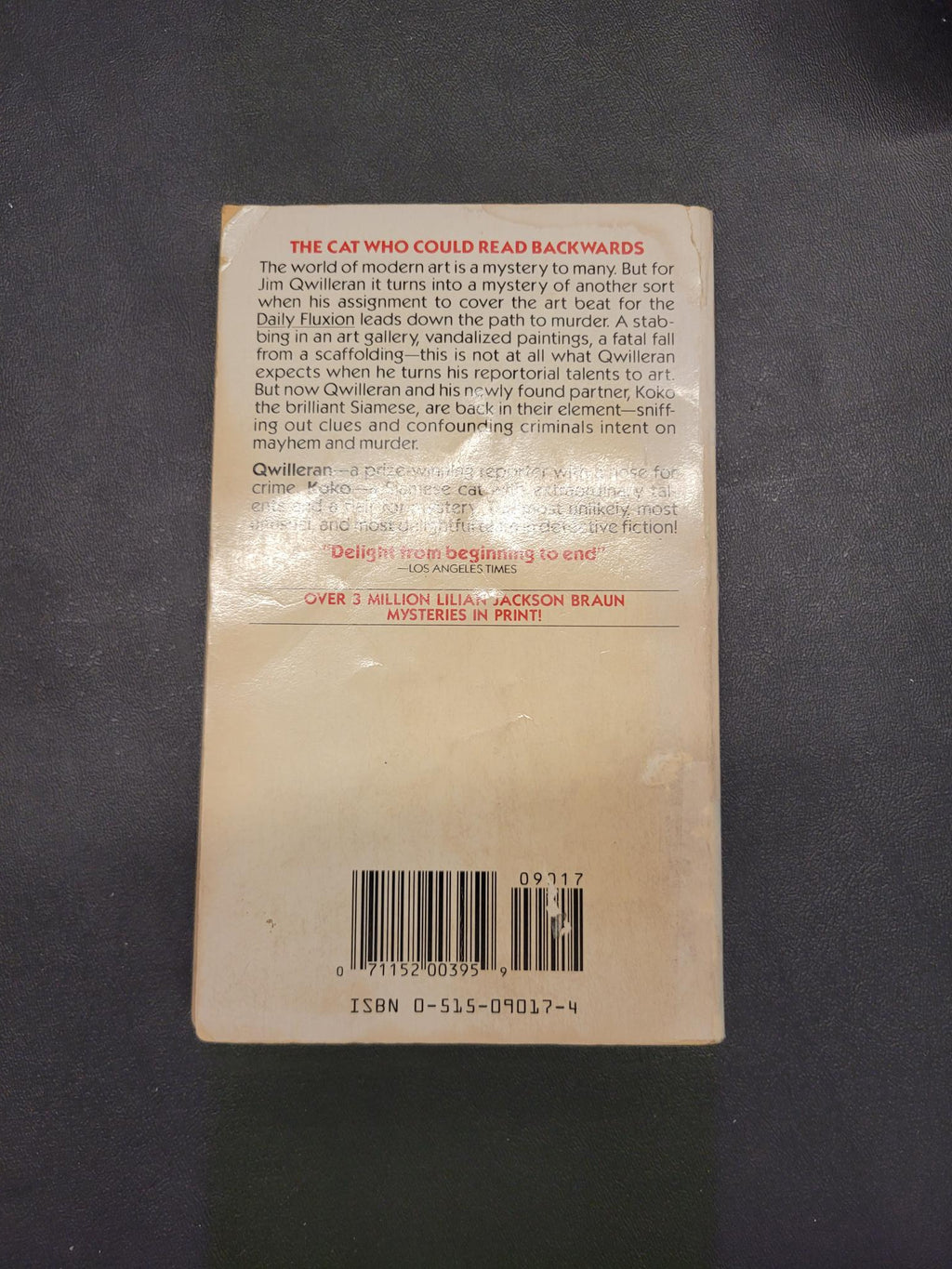 The Cat Who Could Read Backwards * Lilian Jackson Braun * The Cat Who... #1