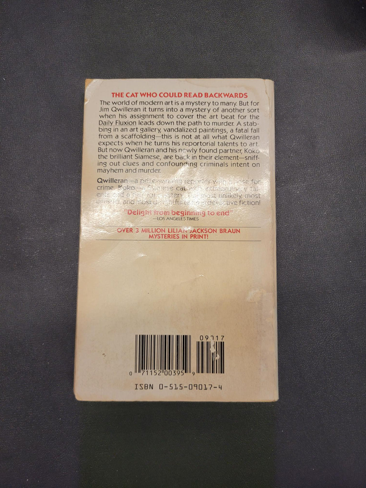 The Cat Who Could Read Backwards * Lilian Jackson Braun * The Cat Who... #1