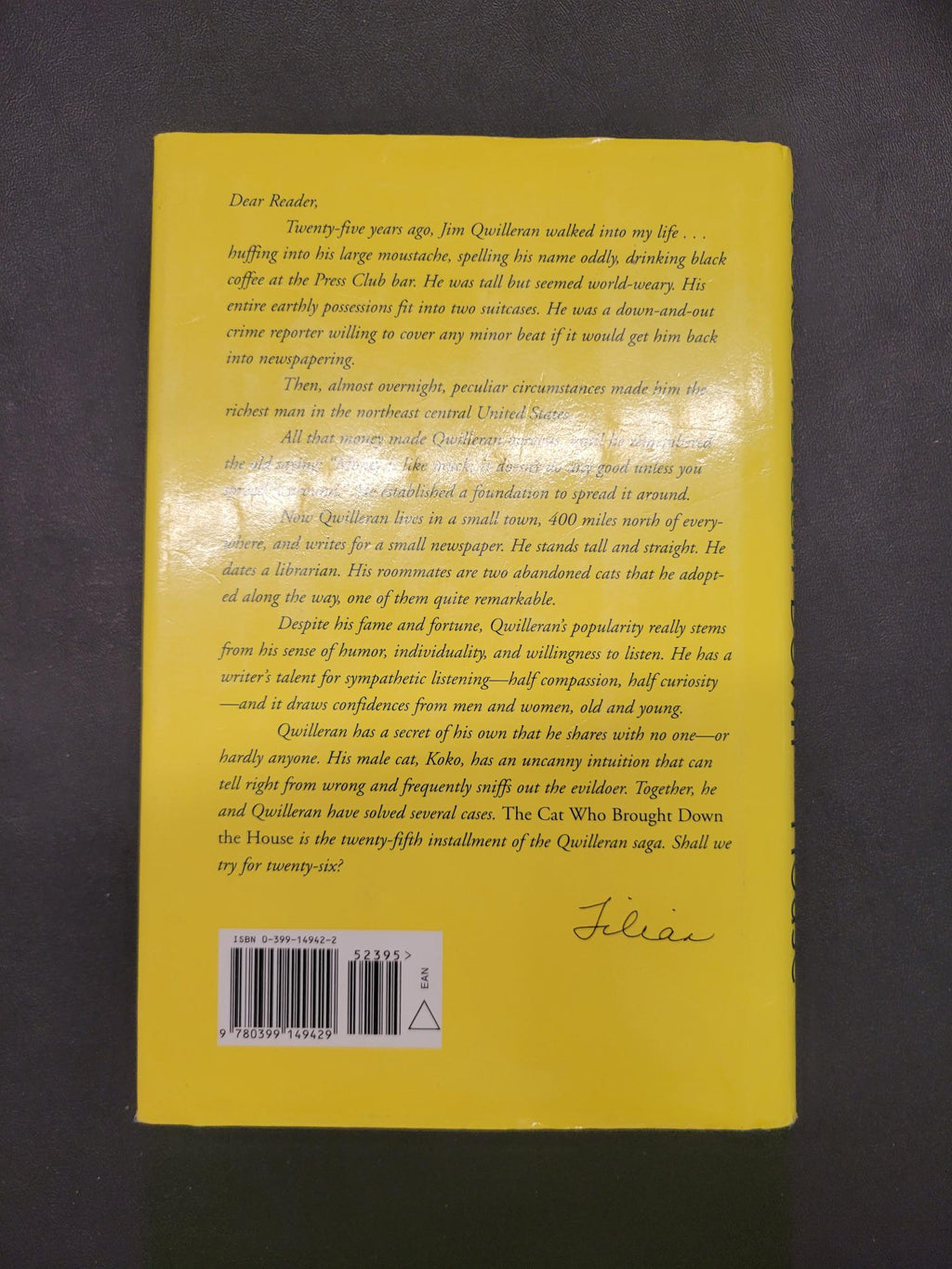 The Cat Who Brought Down the House * Lilian Jackson Braun * The Cat Who... #25