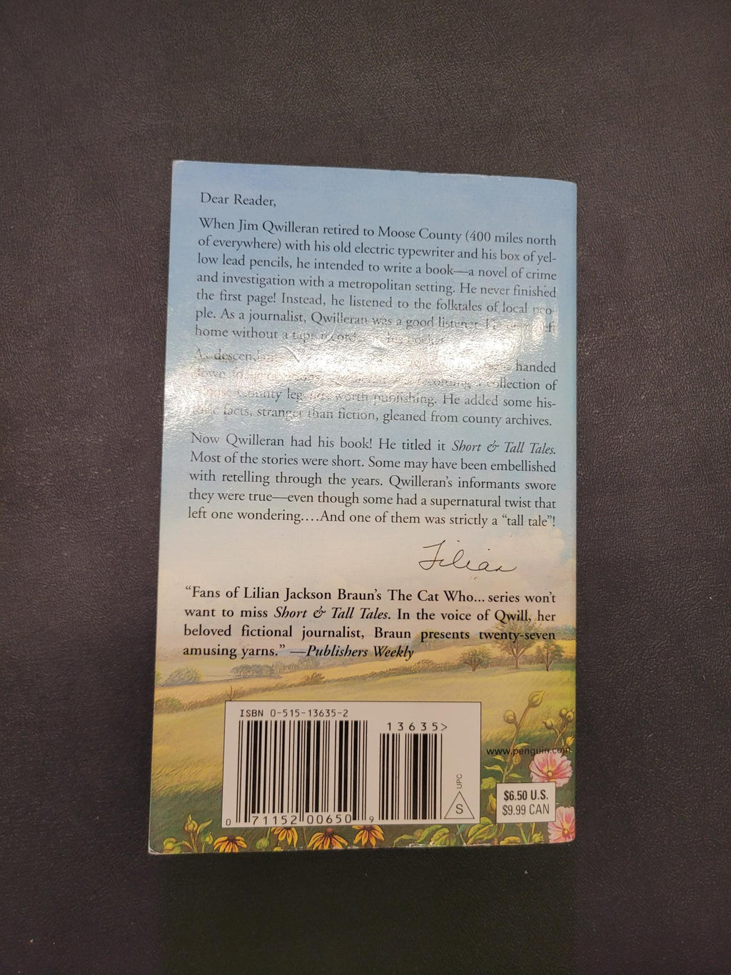 Short And Tall Tales: Moose County Legends * Lilian Jackson Braun * The Cat Who... #SSC2