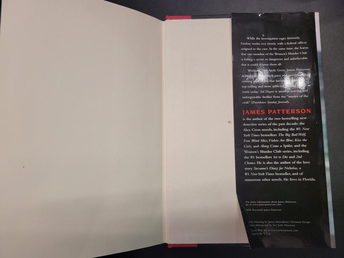 3rd Degree * James Patterson, Andrew Gross * Women's Murder Club #3