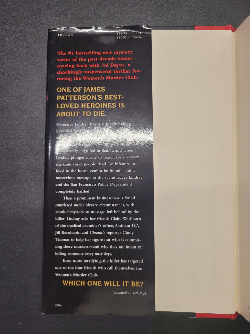 3rd Degree * James Patterson, Andrew Gross * Women's Murder Club #3