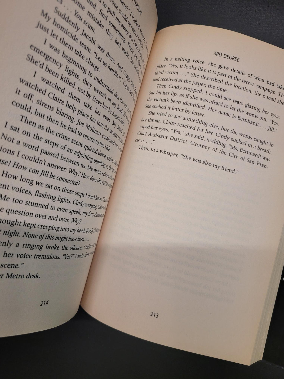 3rd Degree * James Patterson, Andrew Gross * Women's Murder Club #3
