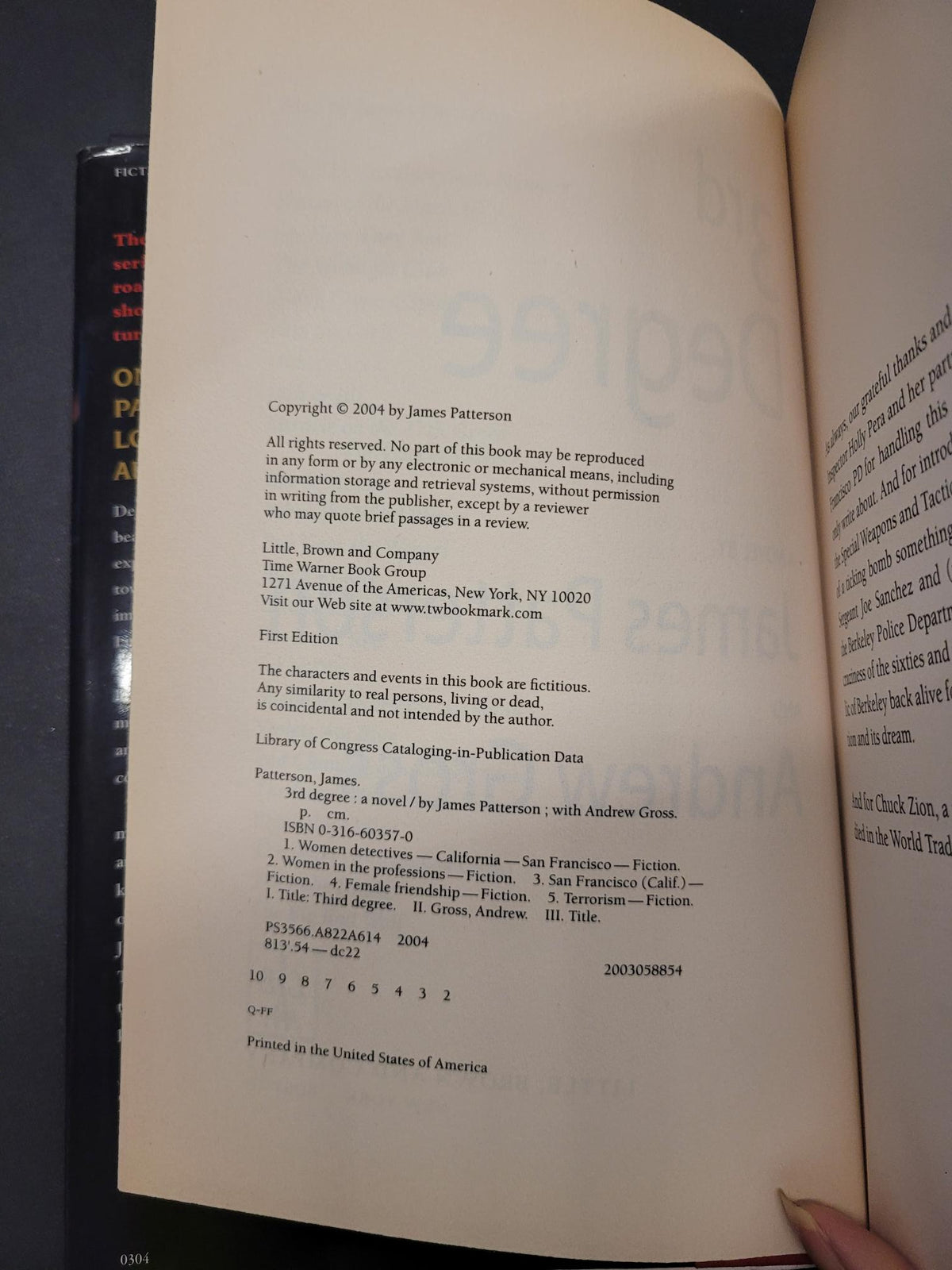 3rd Degree * James Patterson, Andrew Gross * Women's Murder Club #3